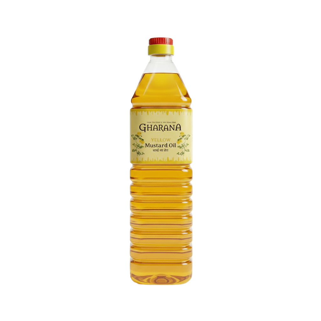 Gharana | Pure Yellow Mustard Oil | 1L